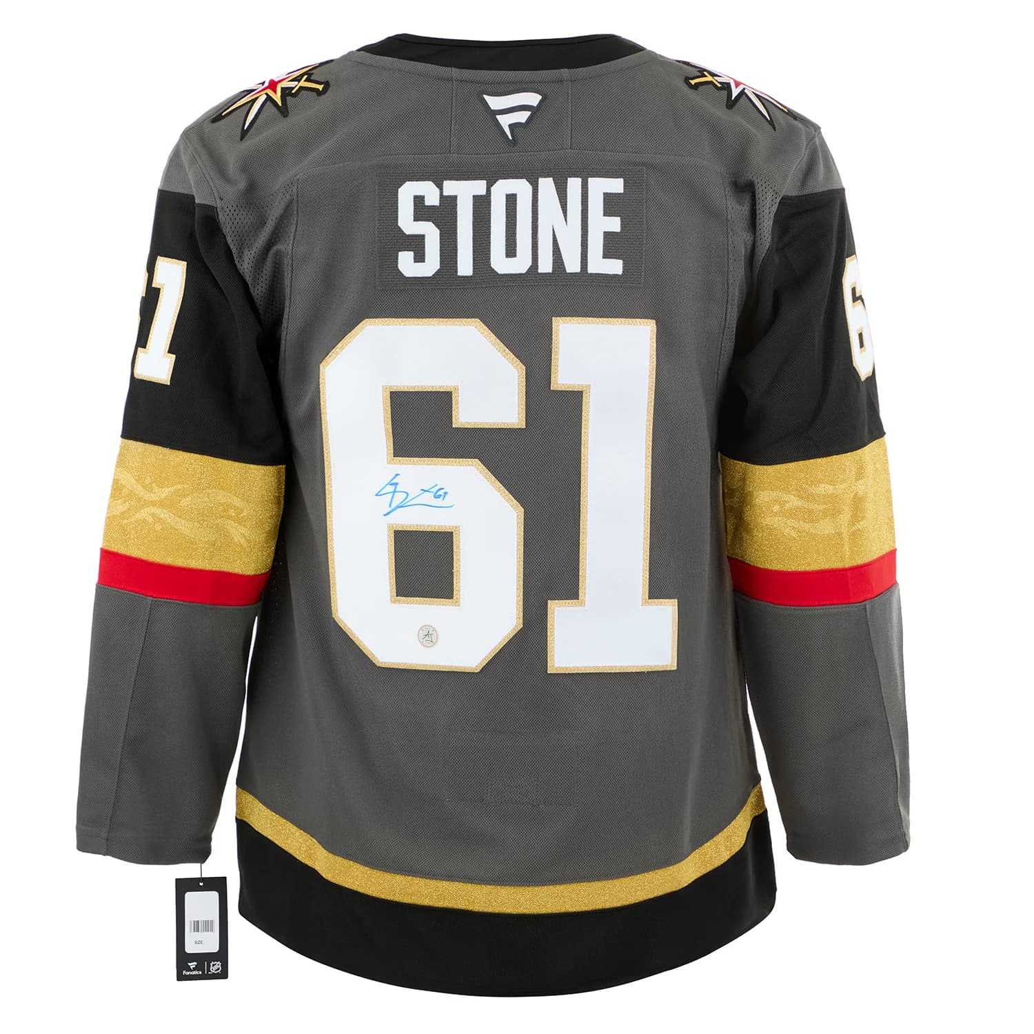 Mark Stone Signed Vegas Golden Knights Alt Grey Fanatics Premium Jersey Mark Stone Jersey alt-grey-premium, Vegas Golden Knights, supplier stock photo