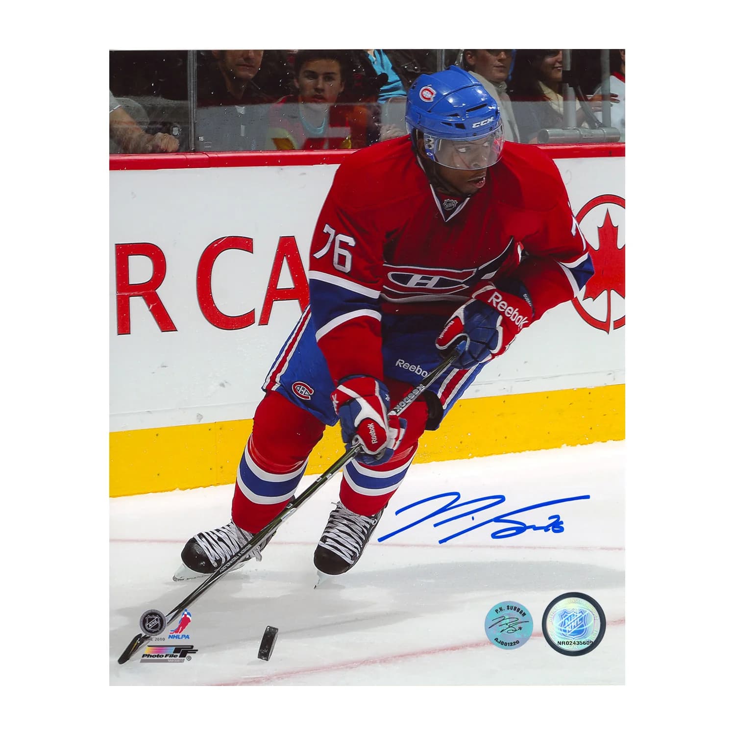PK Subban Signed Montreal Canadiens Hockey 8x10 Photo PK Subban Photo 8x10-pk-subban-hockey, Montreal Canadiens, supplier stock photo