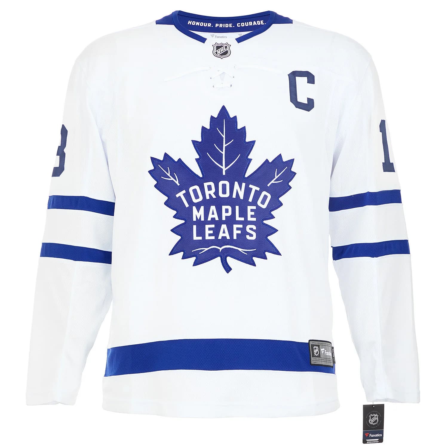 Mats Sundin Signed Toronto Maple Leafs White Fanatics Breakaway Jersey Mats Sundin Jersey white-breakaway, Toronto Maple Leafs, view 2, supplier stock photo