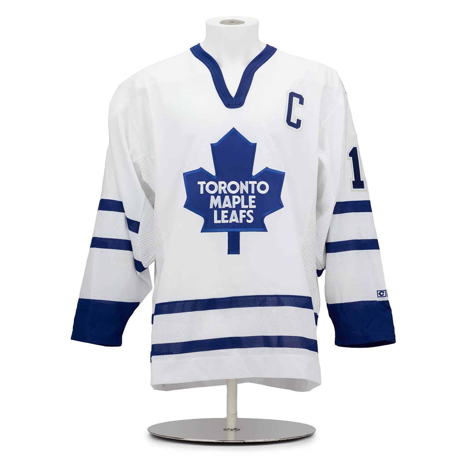 Mats Sundin Toronto Maple Leafs Signed & Inscribed Vintage CCM Jersey 1/13 Mats Sundin Jersey mats-sundin-toronto-maple-leafs-inscribed, Toronto Maple Leafs, view 2, supplier stock photo