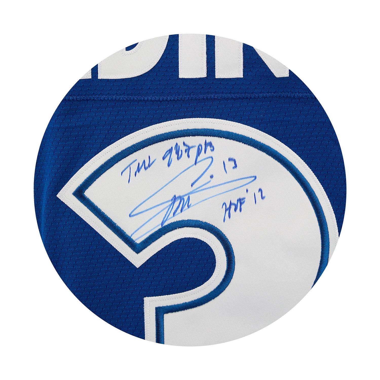 Mats Sundin Signed & Inscribed Toronto Maple Leafs Mitchell & Ness Jersey Mats Sundin Jersey mats-sundin-inscribed-toronto-maple-leafs, Toronto Maple Leafs, view 3, supplier stock photo