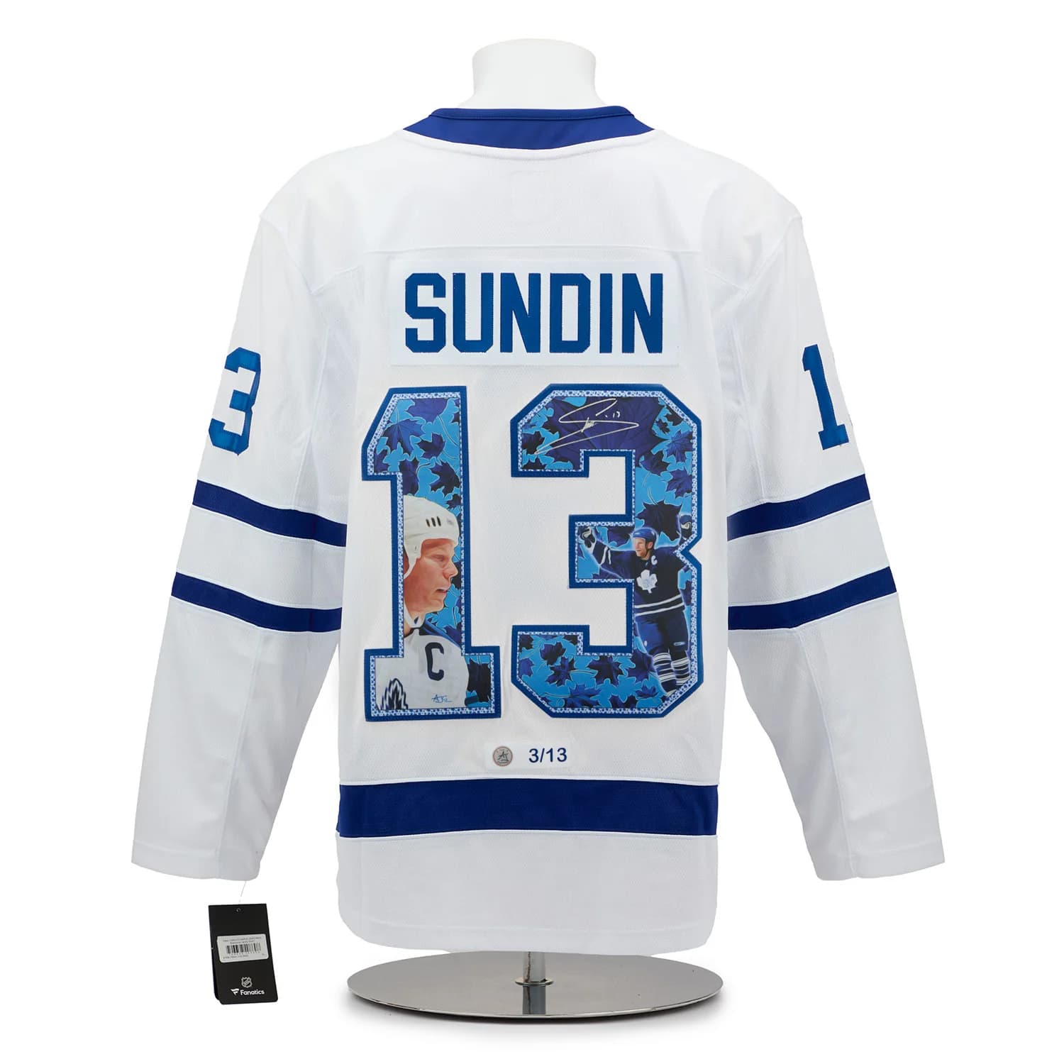 Mats Sundin Signed Toronto Maple Leafs Player Profile Art Jersey #3/13 Mats Sundin Jersey mats-sundin-toronto-maple-leafs-player, Toronto Maple Leafs, supplier stock photo