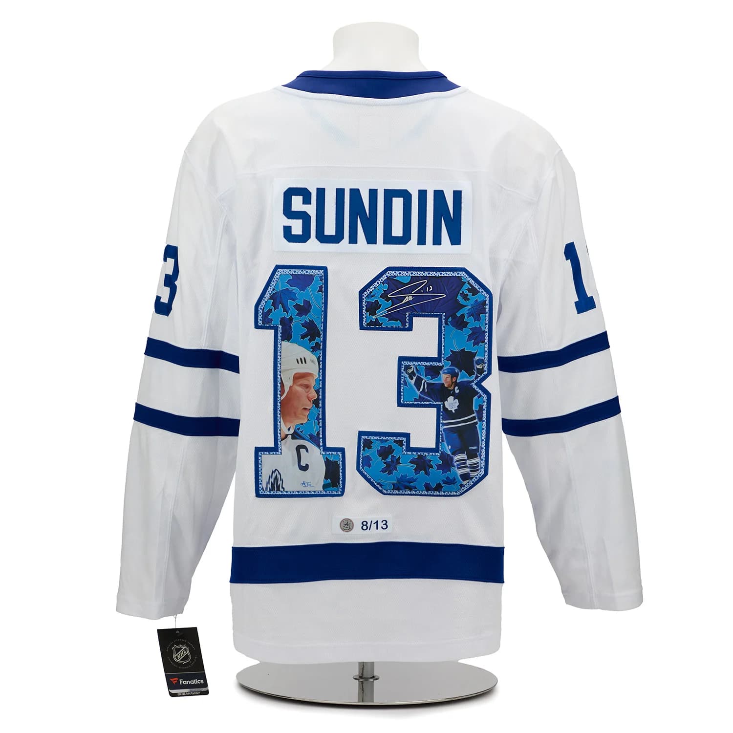 Mats Sundin Signed Toronto Maple Leafs Player Profile Art Jersey #8/13 Mats Sundin Jersey mats-sundin-toronto-maple-leafs-player, Toronto Maple Leafs, supplier stock photo