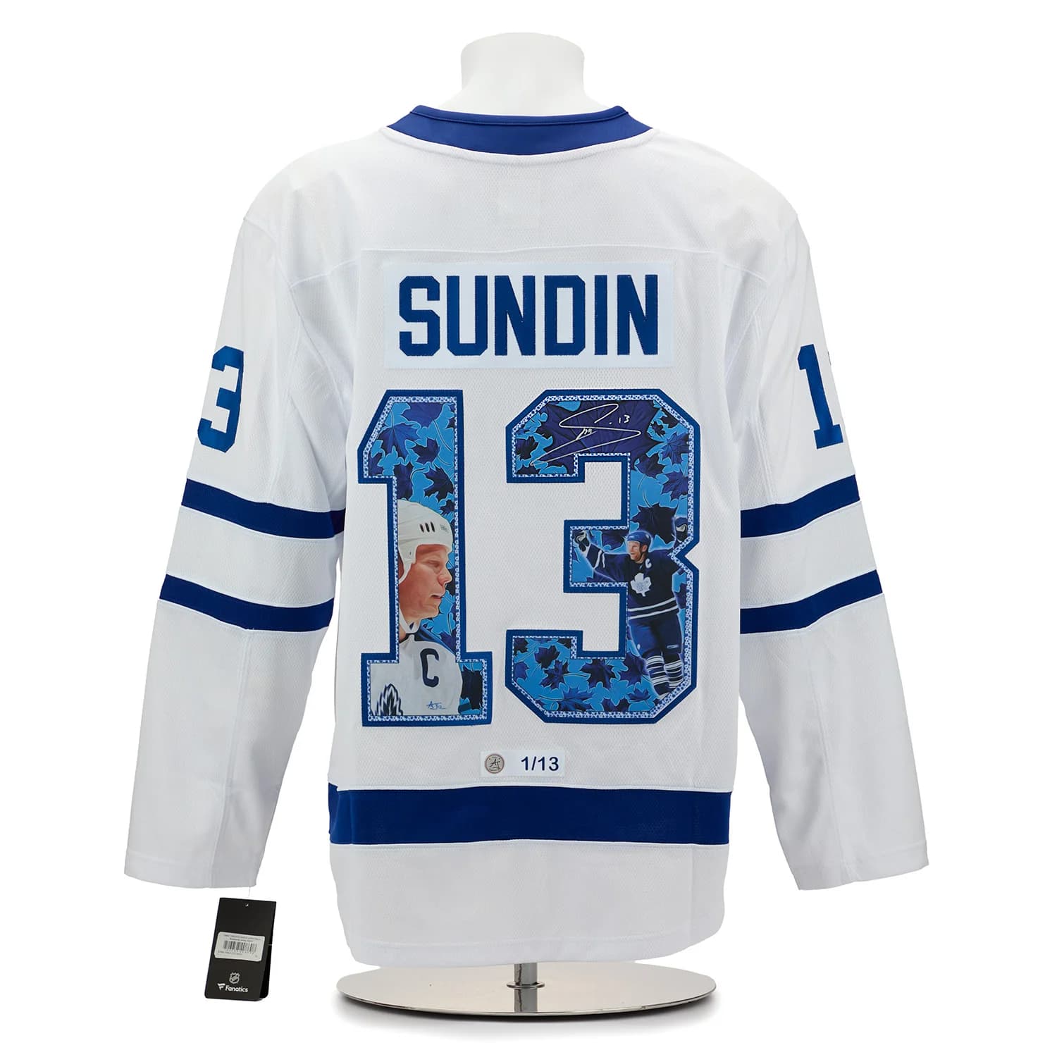 Mats Sundin Signed Toronto Maple Leafs Player Profile Art Jersey #1/13 Mats Sundin Jersey mats-sundin-toronto-maple-leafs-player, Toronto Maple Leafs, supplier stock photo