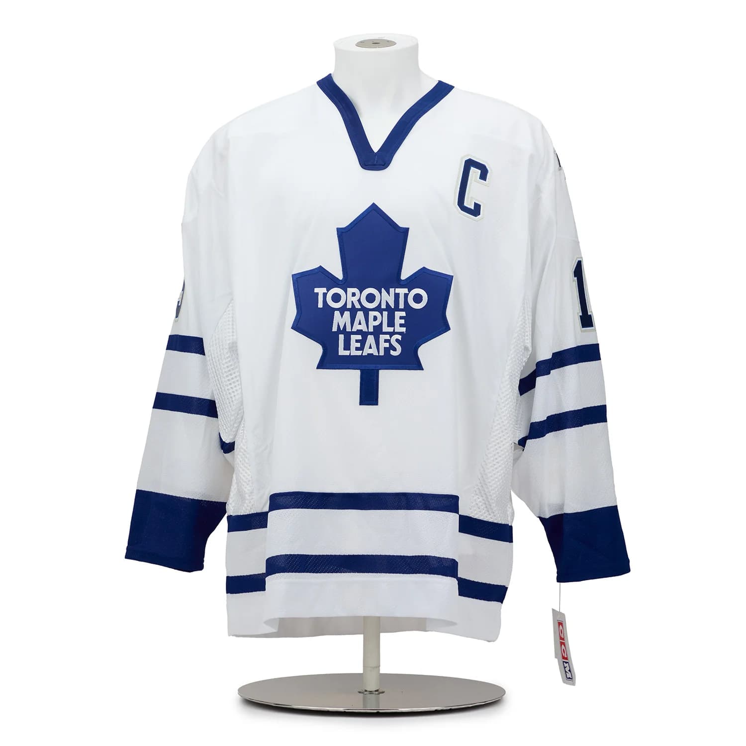 Mats Sundin Toronto Maple Leafs Signed & Inscribed Vintage CCM Jersey 8/13 Mats Sundin Jersey mats-sundin-toronto-maple-leafs-inscribed, Toronto Maple Leafs, view 2, supplier stock photo