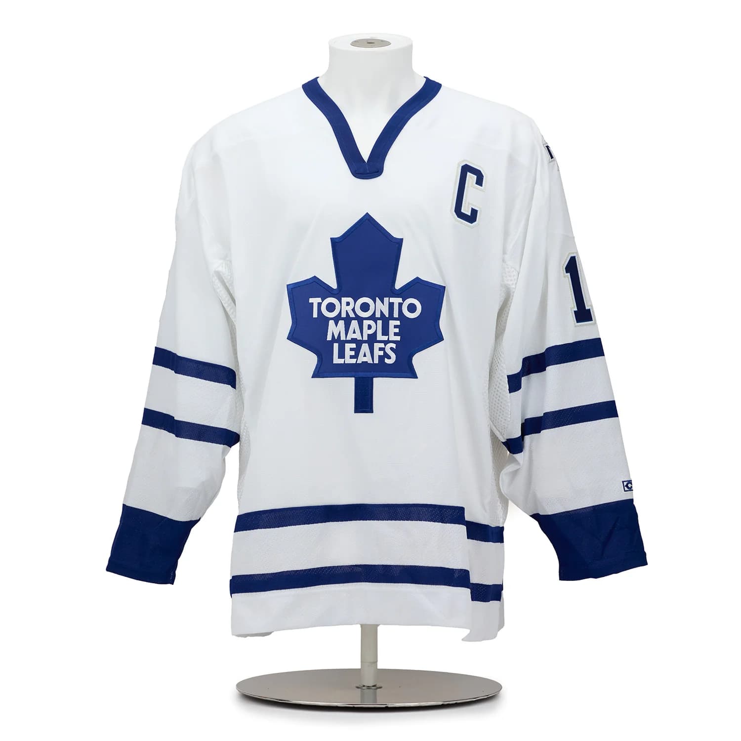 Mats Sundin Toronto Maple Leafs Signed & Inscribed Vintage CCM Jersey 12/13 Mats Sundin Jersey mats-sundin-toronto-maple-leafs-inscribed, Toronto Maple Leafs, view 2, supplier stock photo