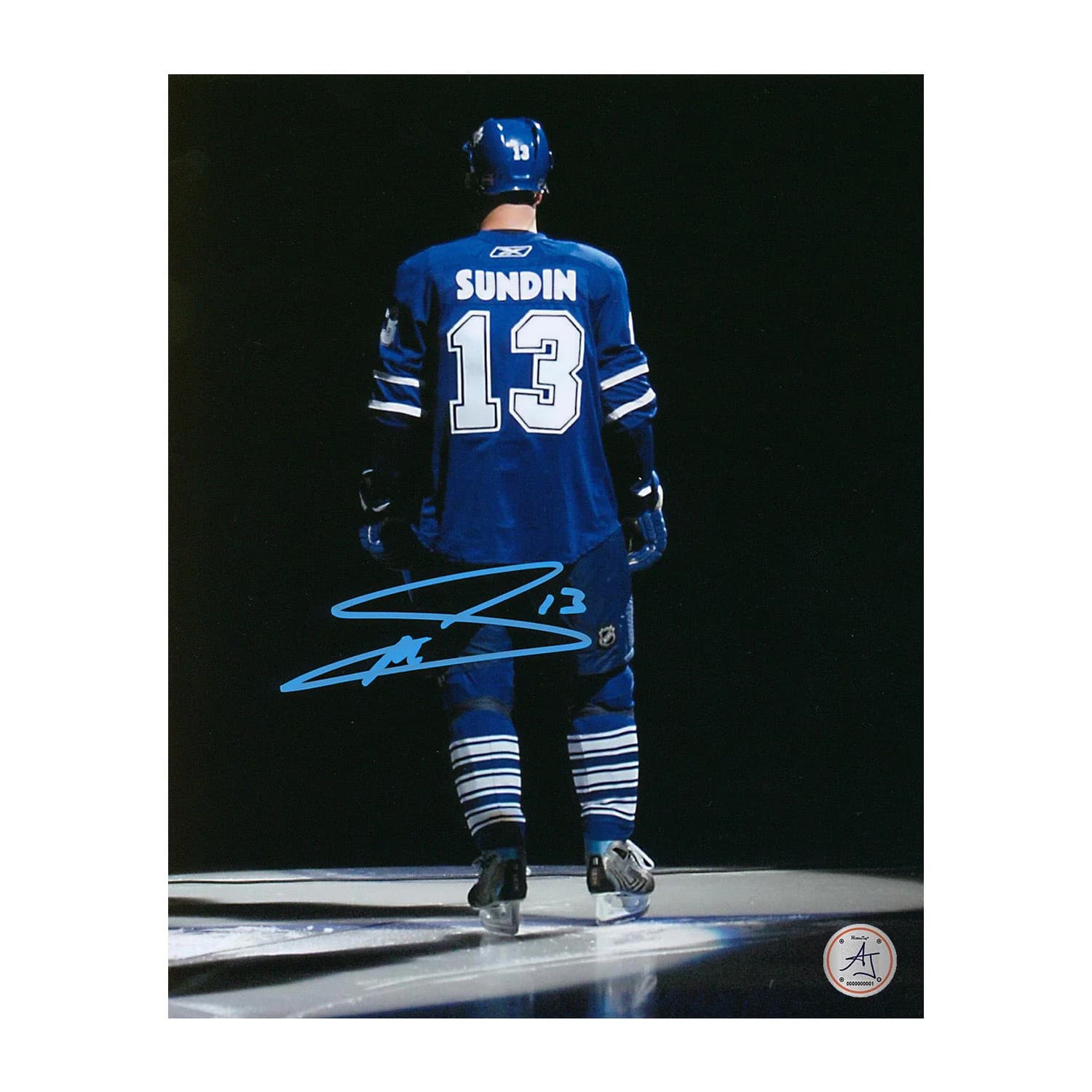 Mats Sundin Signed Toronto Maple Leafs Star Spotlight 8x10 Photo Mats Sundin Photo 8x10-star-spotlight, Toronto Maple Leafs, supplier stock photo