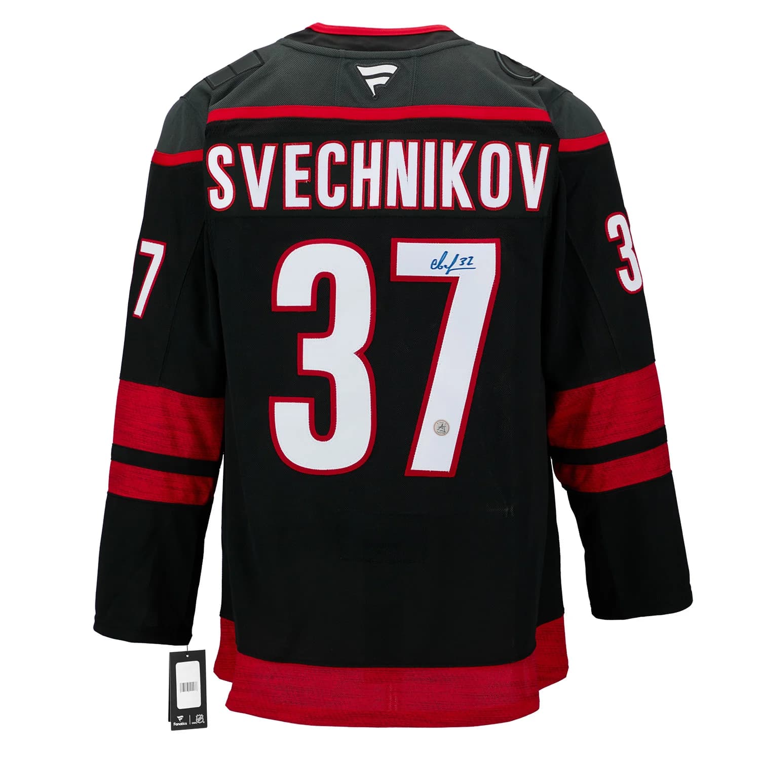 Andrei Svechnikov Carolina Hurricanes Signed 2026 Stanley Cup Fanatics Jersey Andrei Svechnikov Jersey andrei-svechnikov-carolina-hurricanes-2026, Carolina Hurricanes, supplier stock photo