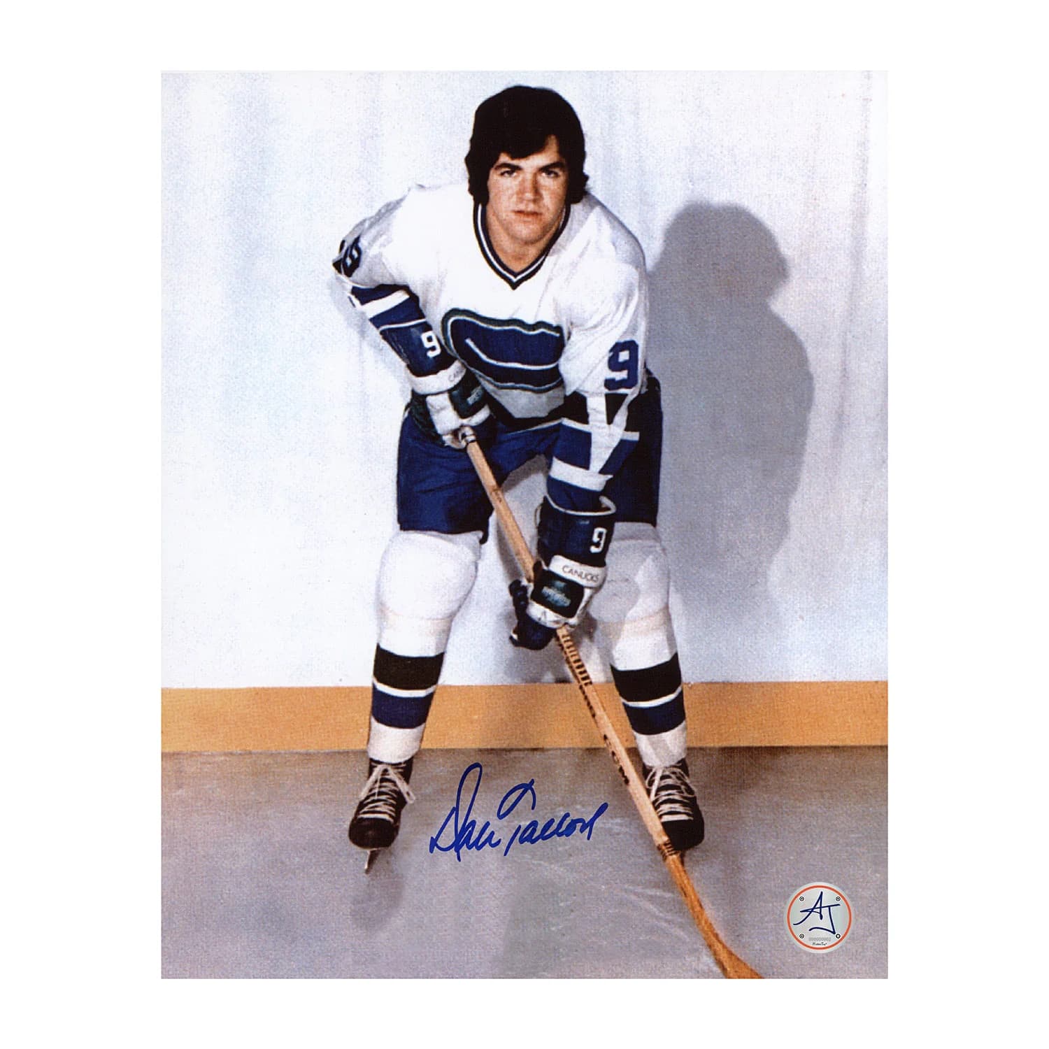 Dale Tallon Autographed Vancouver Canucks Hockey 8x10 Photo Dale Tallon Photo 8x10-hockey, Vancouver Canucks, supplier stock photo