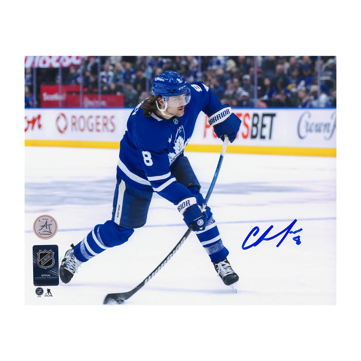 Chris Tanev Autographed Toronto Maple Leafs Point Shot 8x10 Photo Chris Tanev Photo 8x10-point-shot, Toronto Maple Leafs, supplier stock photo