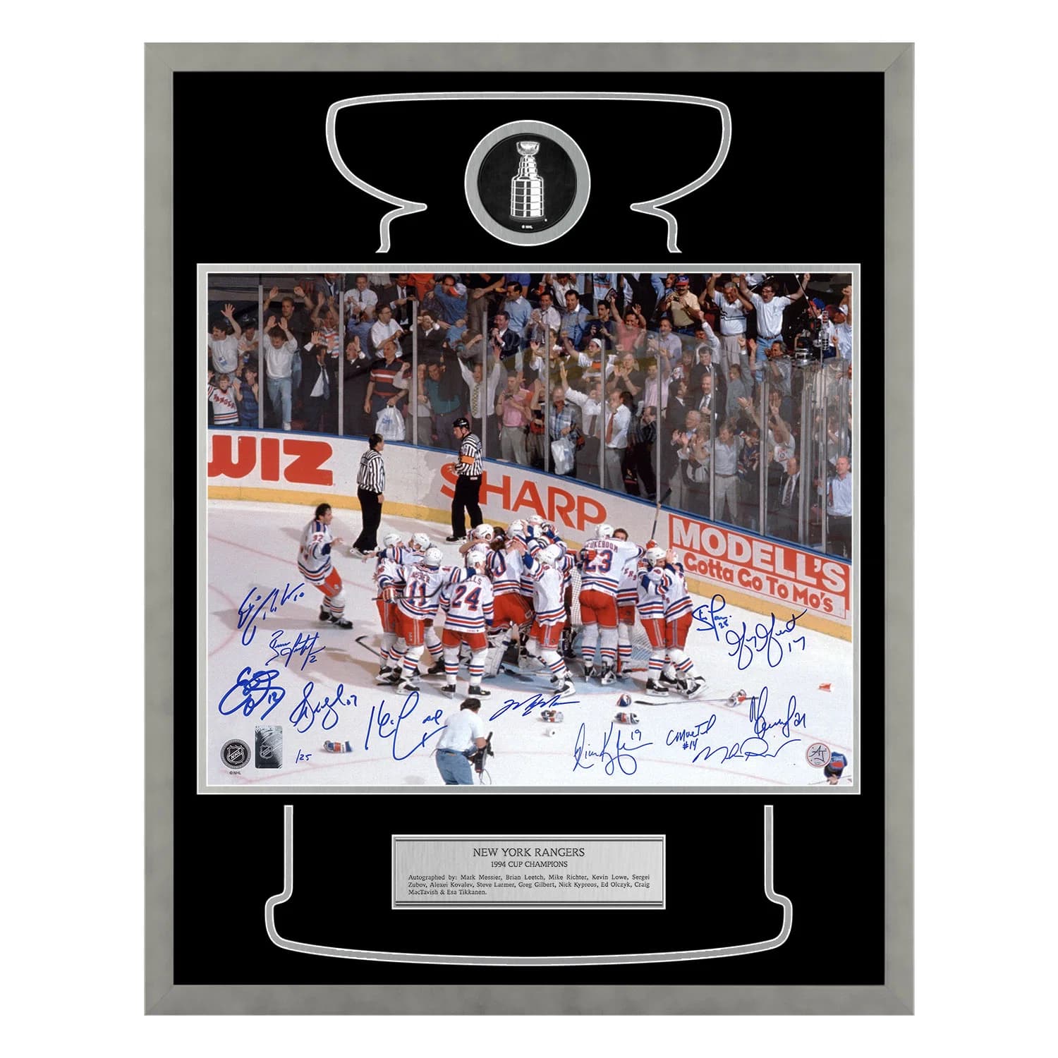 New York Rangers 12 Player Team Signed 1994 Cup Champions 24x30 Frame #/25 Other 24x30-12-player-team-1994-cup-champions, New York Rangers, supplier stock photo
