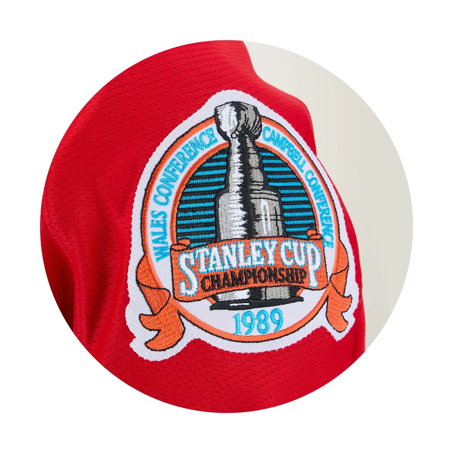Calgary Flames 13 Player Team Signed 1989 Stanley Cup Throwback Jersey #78/89 Jersey calgary-flames-13-player-team-1989, Calgary Flames, view 4, supplier stock photo