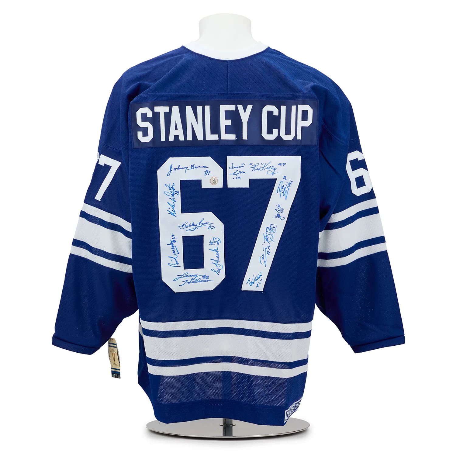 Toronto Maple Leafs 13 Player Team Signed 1967 Stanley Cup Vintage CCM Jersey Jersey toronto-maple-leafs-13-player-team, Toronto Maple Leafs, supplier stock photo