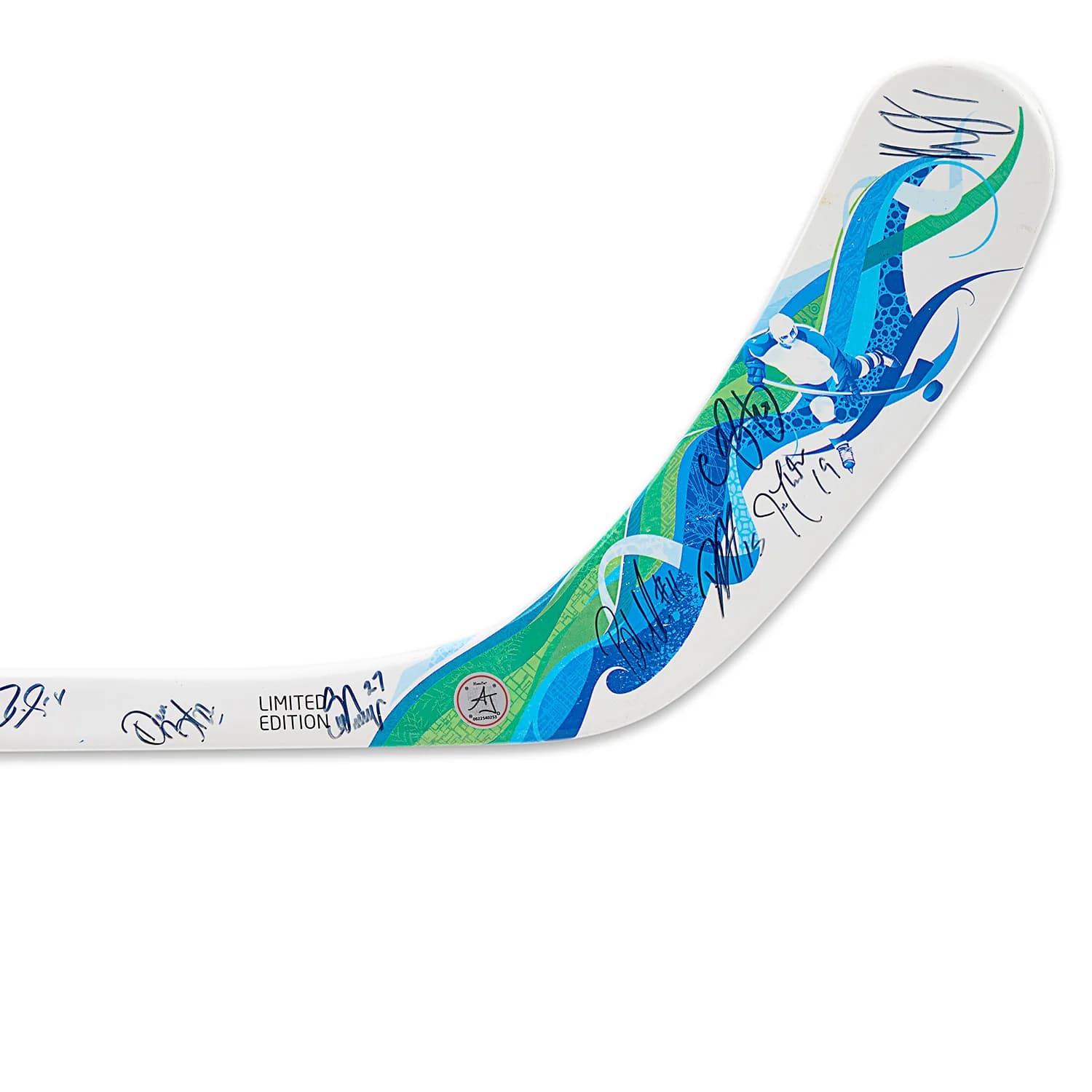 Vancouver Olympics 2010 Men's Gold Medal 14 Player Team Signed Composite Stick Other vancouver-olympics-2010-mens-gold-medal, view 3, supplier stock photo