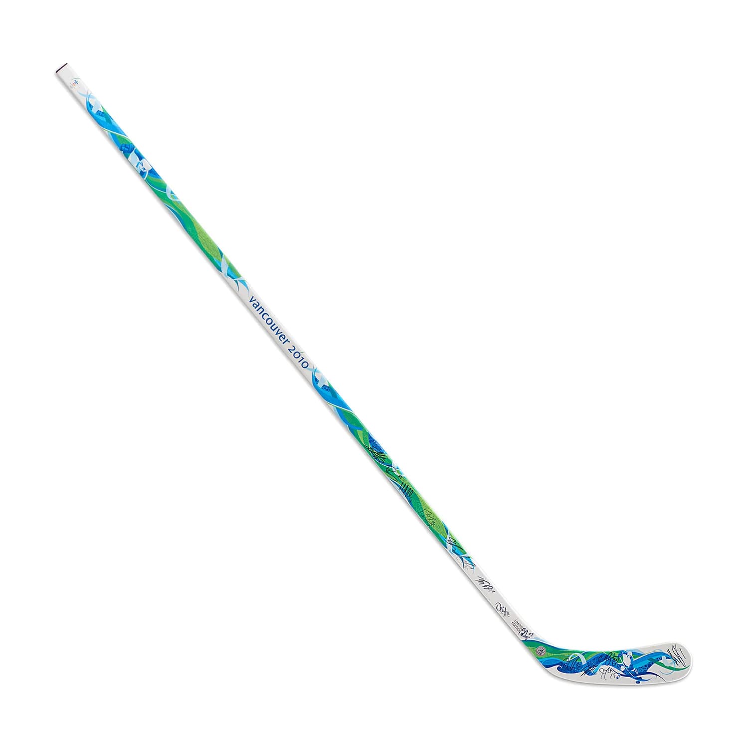 Vancouver Olympics 2010 Men's Gold Medal 14 Player Team Signed Composite Stick Other vancouver-olympics-2010-mens-gold-medal, supplier stock photo