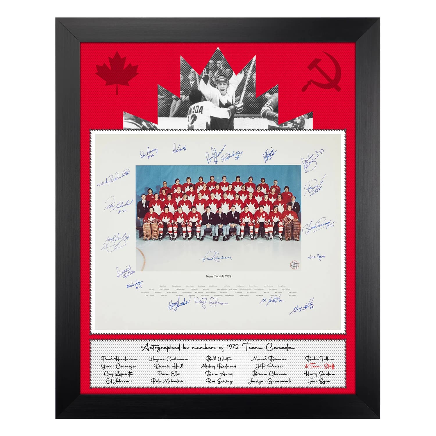 Team Canada 1972 Summit Series 19 Signature Graphic 26x32 Frame Other 26x32-team-canada-1972-summit-series-19, supplier stock photo