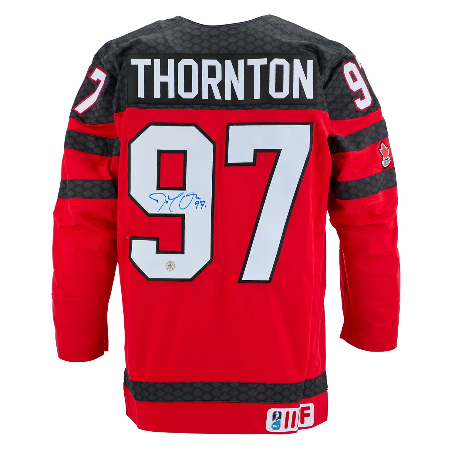 Joe Thornton Autographed Team Canada Red Nike Hockey Jersey Joe Thornton Jersey joe-thornton-team-canada-red-nike, supplier stock photo