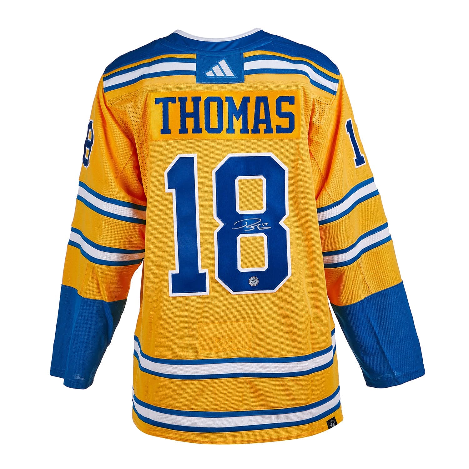 Robert Thomas Signed St Louis Blues Reverse Retro 2.0 adidas Jersey Robert Thomas Jersey robert-thomas-st-louis-blues-reverse, St. Louis Blues, supplier stock photo