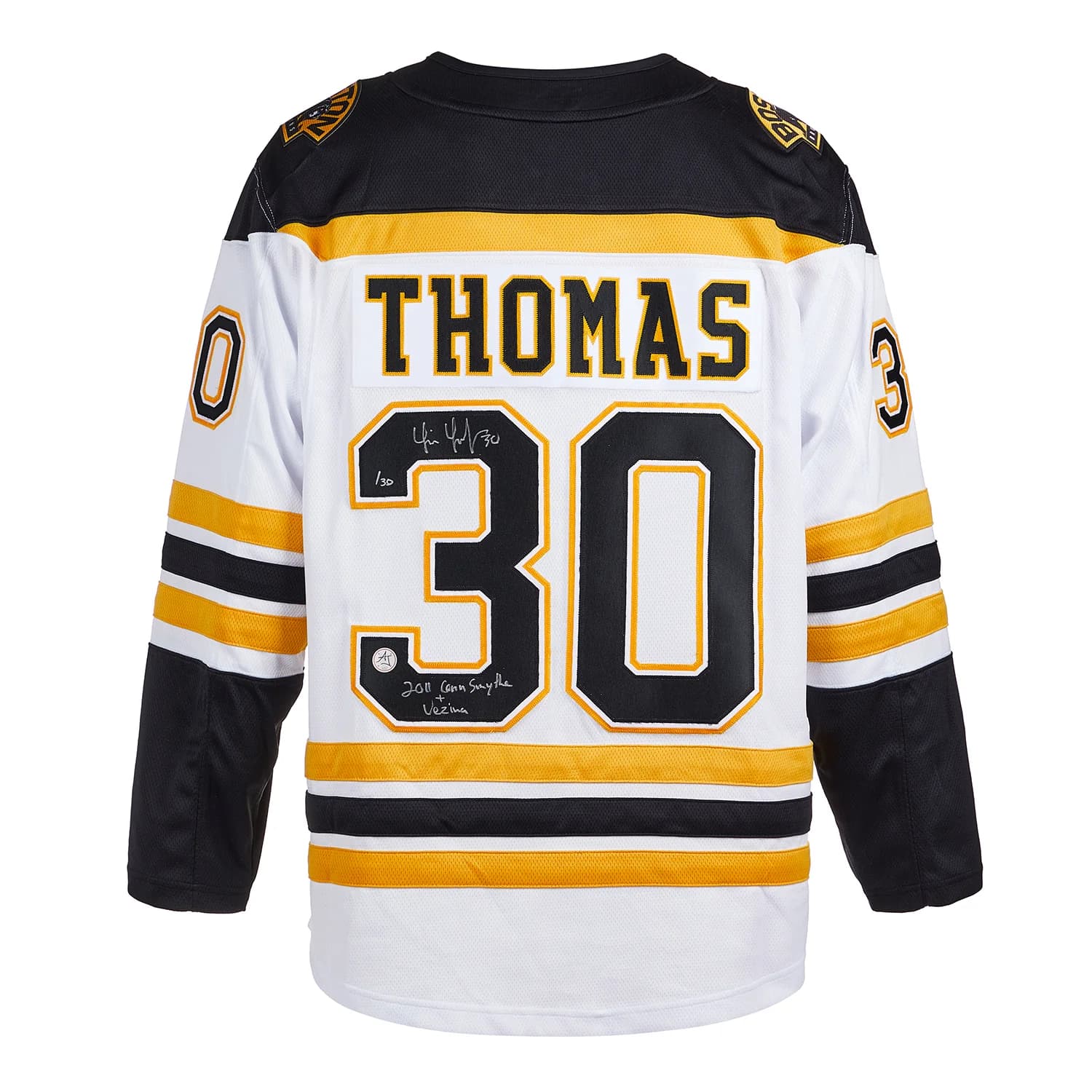 Tim Thomas Signed Boston Bruins Fanatics Breakaway Jersey Tim Thomas Jersey breakaway, Boston Bruins, supplier stock photo