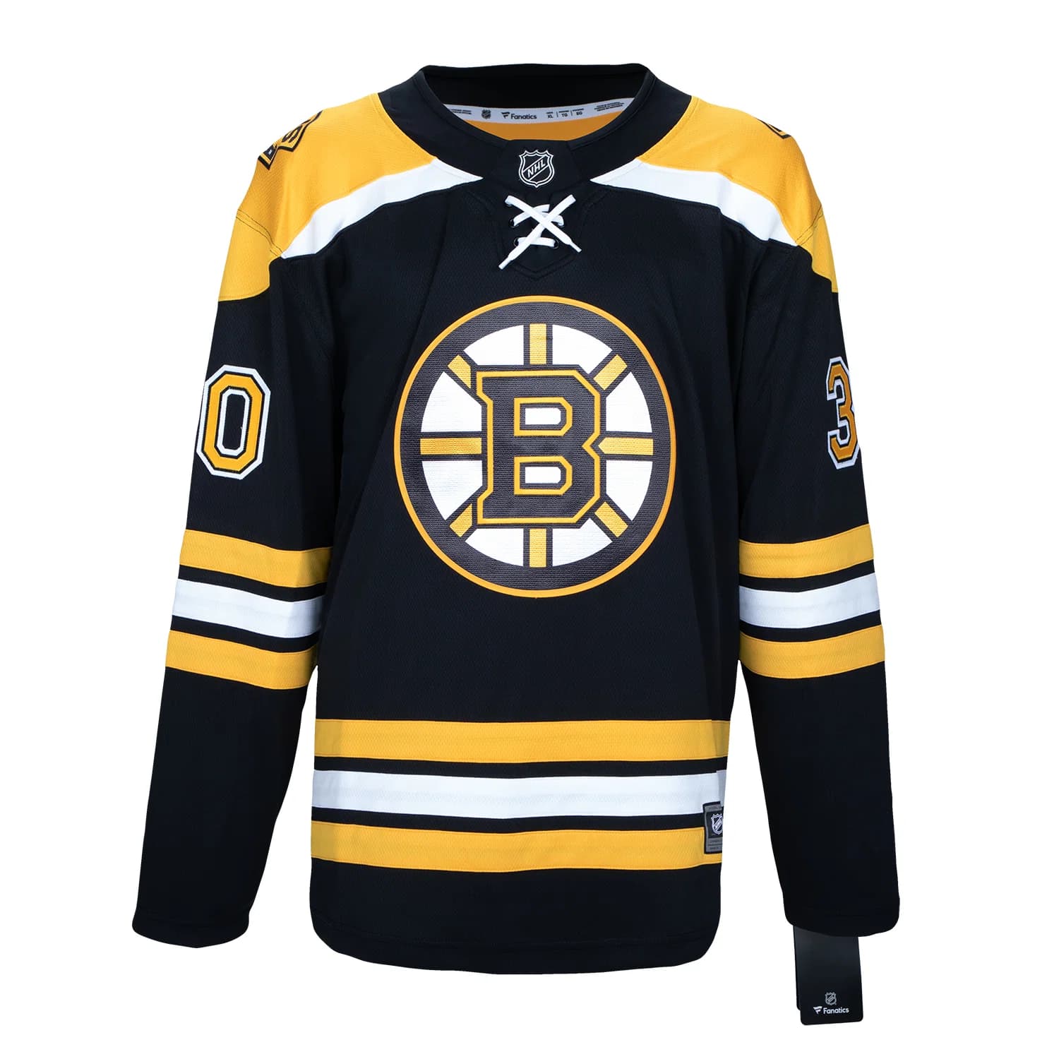 Tim Thomas Autographed Boston Bruins Fanatics Breakaway Jersey Tim Thomas Jersey breakaway, Boston Bruins, view 2, supplier stock photo