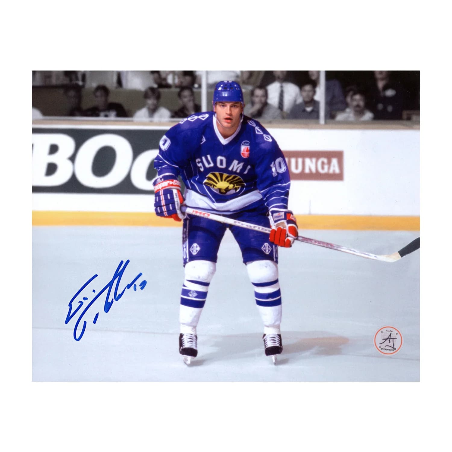 Esa Tikkanen Autographed Team Finland Canada Cup Tournament 8x10 Photo Esa Tikkanen Photo 8x10-team-finland-canada-cup-tournament, supplier stock photo