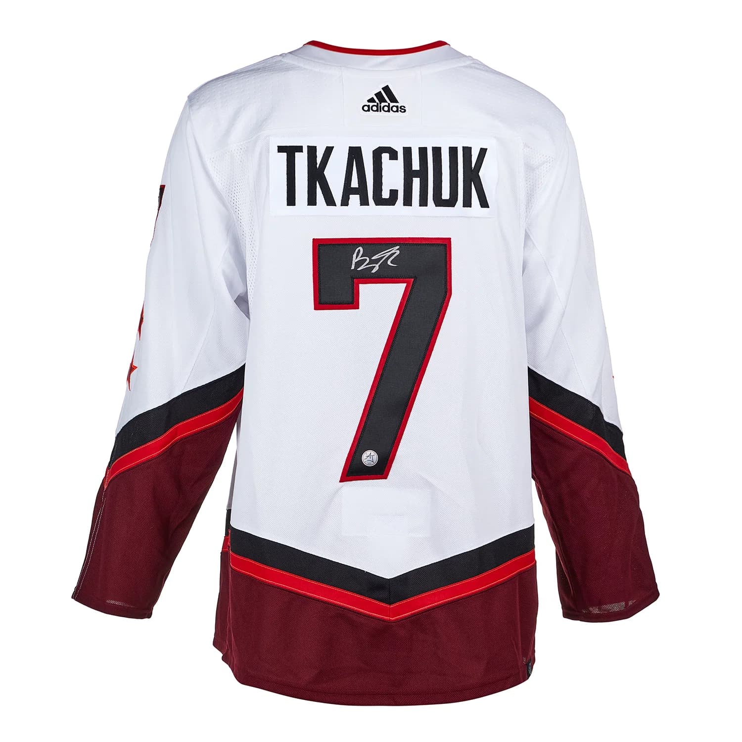 Brady Tkachuk Signed 2022 NHL All-Star Game adidas Jersey Brady Tkachuk Jersey 2022-nhl-all-star-game-adidas, supplier stock photo
