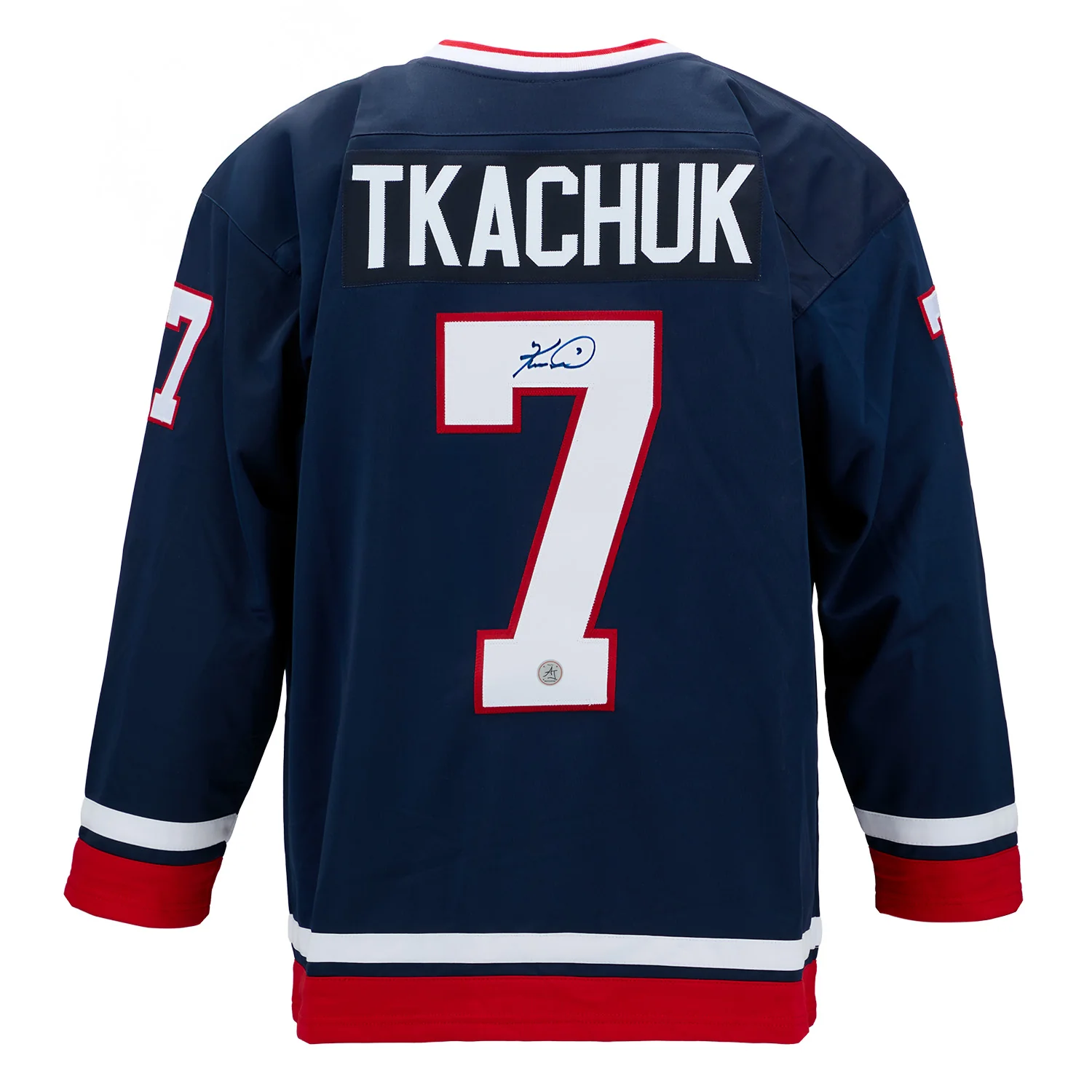 Keith Tkachuk Autographed Team USA Custom Hockey Nation Jersey Keith Tkachuk Jersey team-usa-hockey-nation, supplier stock photo