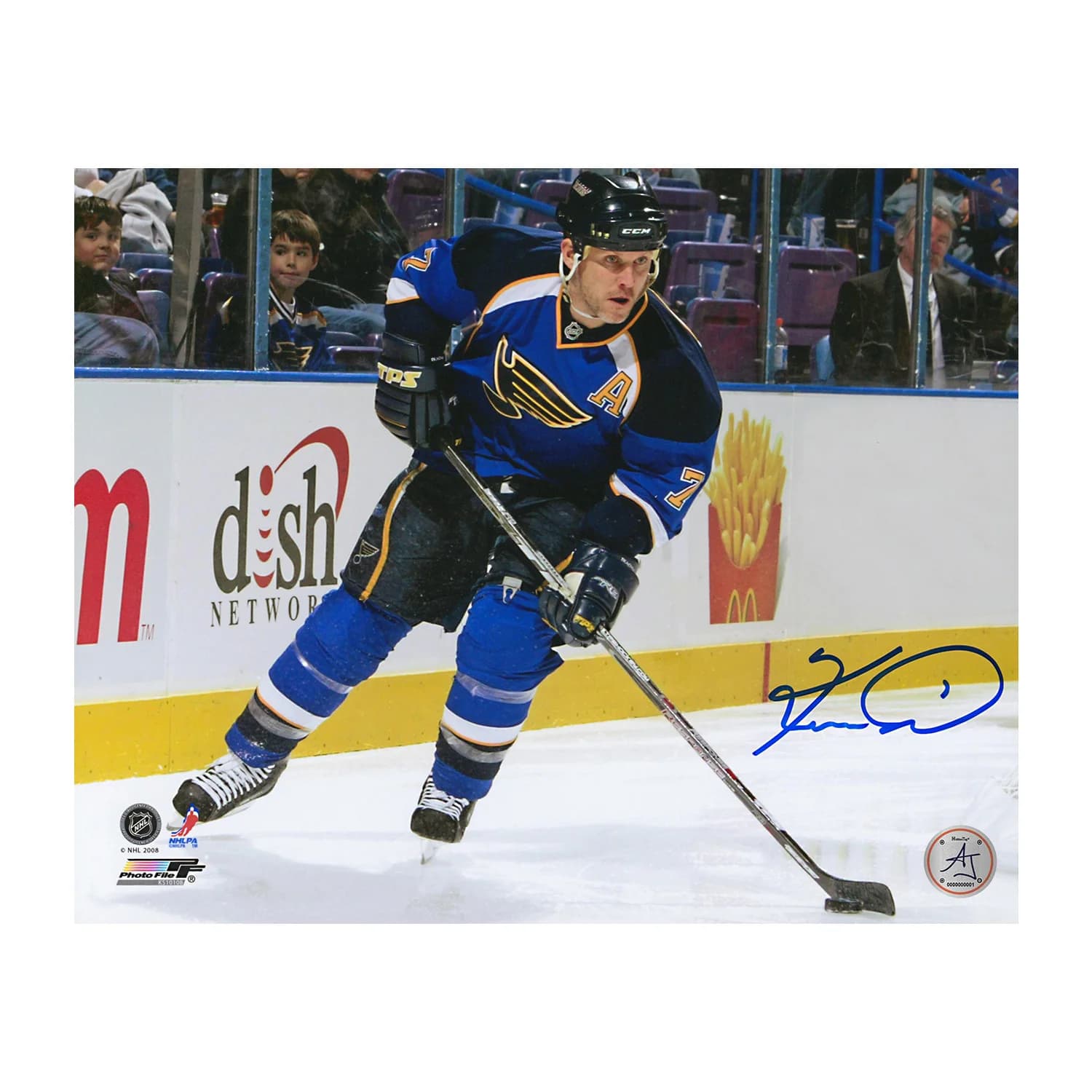 Keith Tkachuk Signed St Louis Blues Shooting 8x10 Photo Keith Tkachuk Photo 8x10-shooting, St. Louis Blues, supplier stock photo