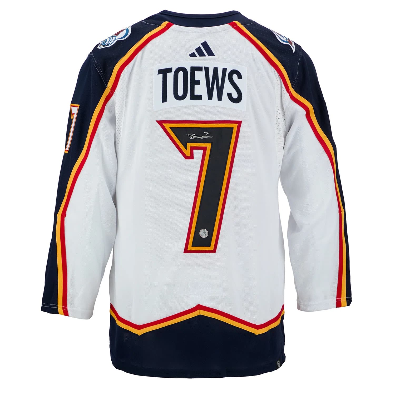 Devon Toews Autographed Colorado Avalanche Reverse Retro 2.0 adidas Jersey Devon Toews Jersey reverse-retro-2-0-adidas, Colorado Avalanche, supplier stock photo