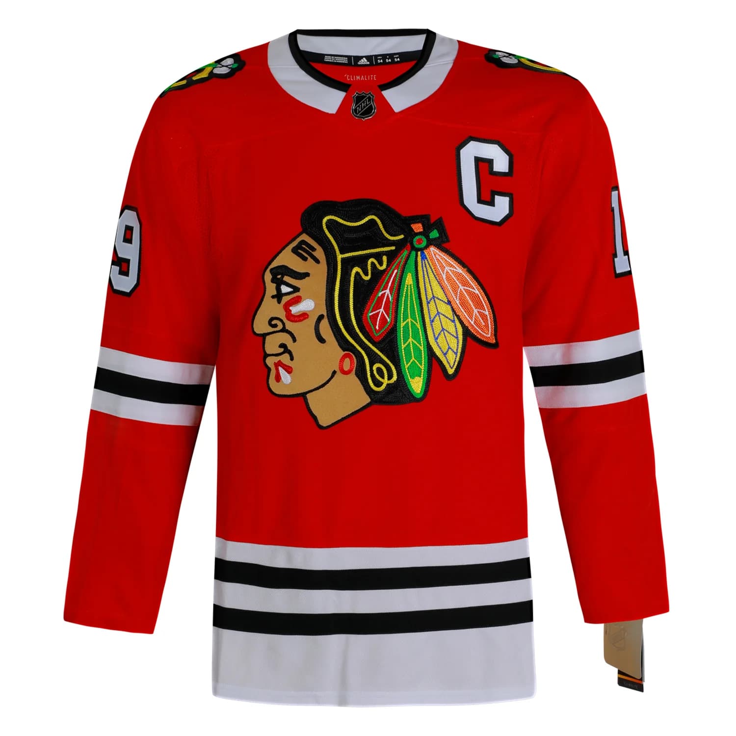 Jonathan Toews Autographed Chicago Blackhawks Red adidas Jersey Jonathan Toews Jersey red-adidas, Chicago Blackhawks, view 2, supplier stock photo