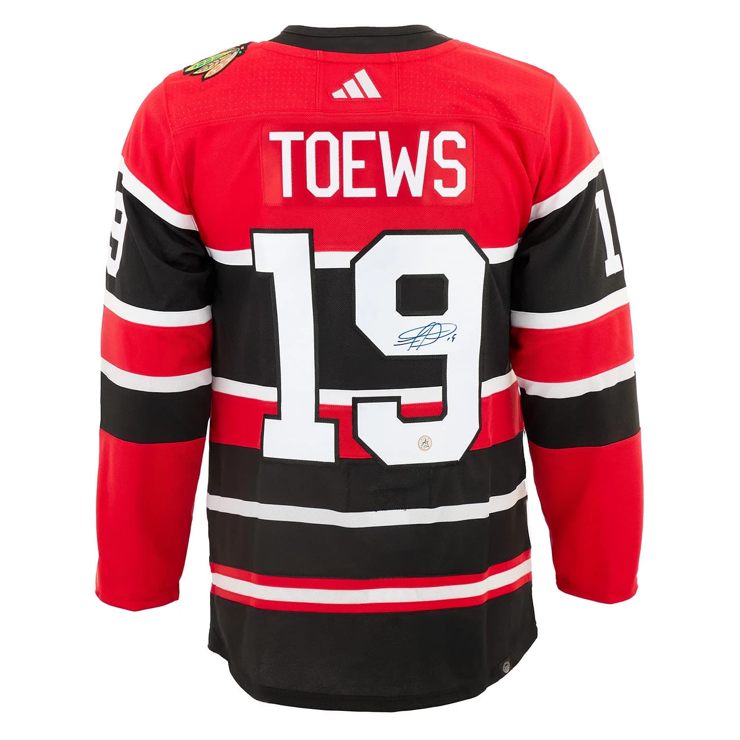 Jonathan Toews Signed Chicago Blackhawks Reverse Retro 2.0 adidas Jersey Jonathan Toews Jersey reverse-retro-2-0-adidas, Chicago Blackhawks, supplier stock photo