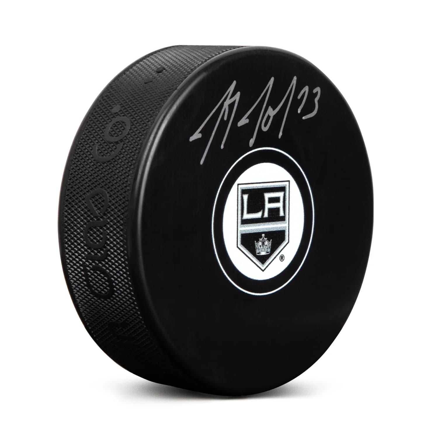 Tyler Toffoli Autographed Los Angeles Kings Hockey Puck Tyler Toffoli Puck hockey, Los Angeles Kings, supplier stock photo
