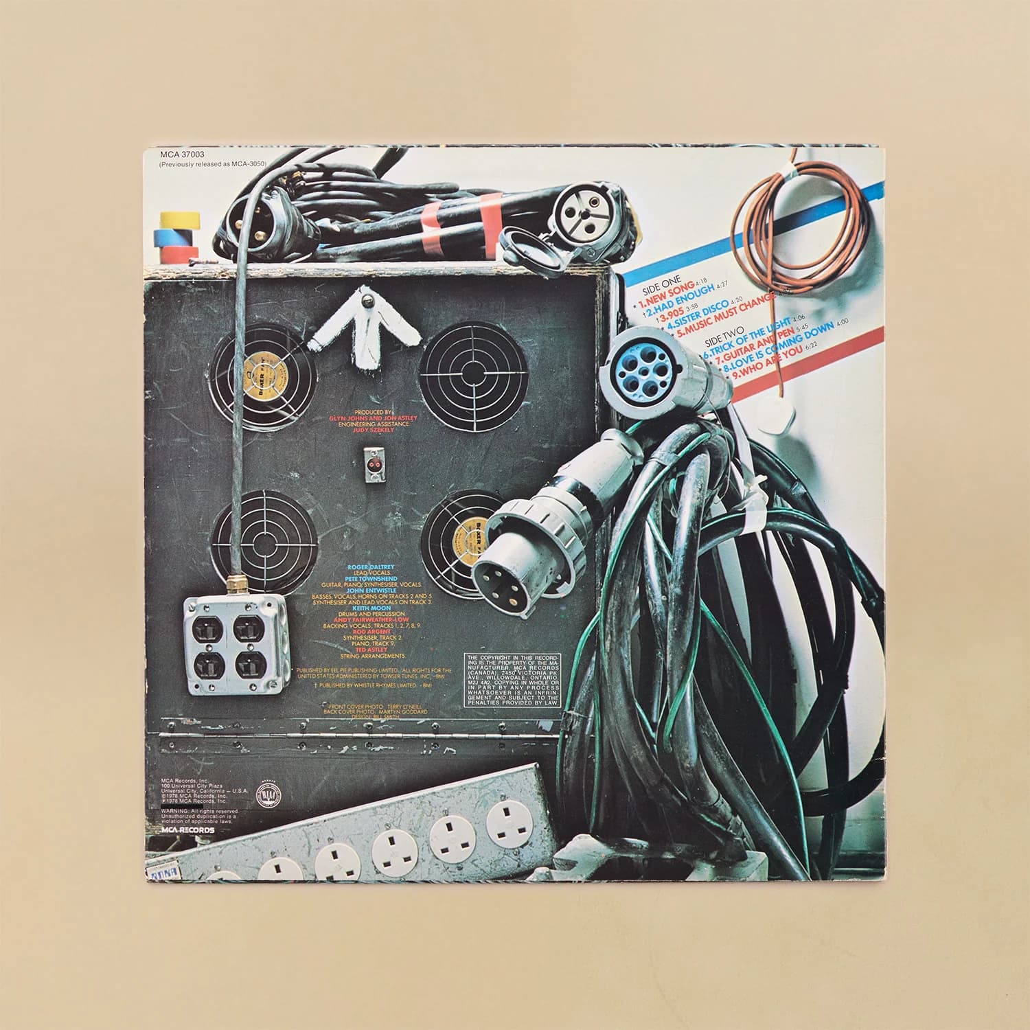 The Who Townshend Daltrey & Entwistle Signed Who Are You Vinyl Albums JSA COA Other who-townshend-daltrey-entwistle-are-you, view 2, supplier stock photo
