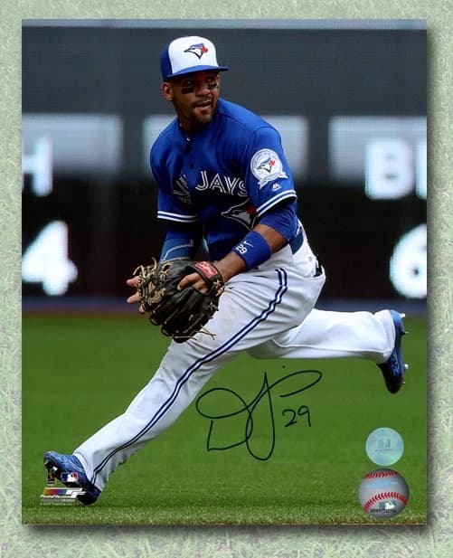 Devon Travis Autographed Toronto Blue Jays Fielding 8x10 Photo Devon Travis Photo 8x10-toronto-blue-jays-fielding, supplier stock photo