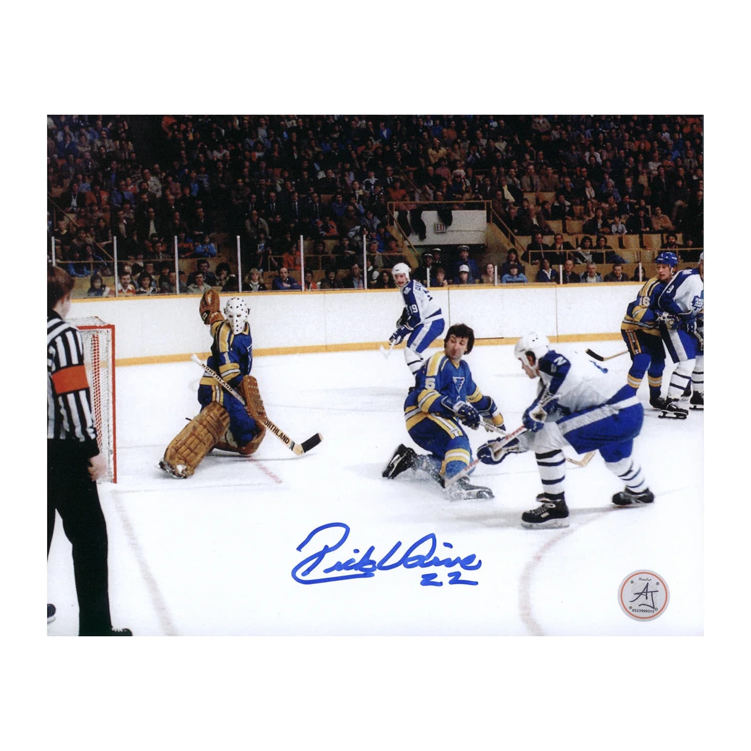 Rick Vaive Autographed Toronto Maple Leafs 1st 50th Goal 8x10 Photo Rick Vaive Photo 8x10-1st-50th-goal, Toronto Maple Leafs, supplier stock photo