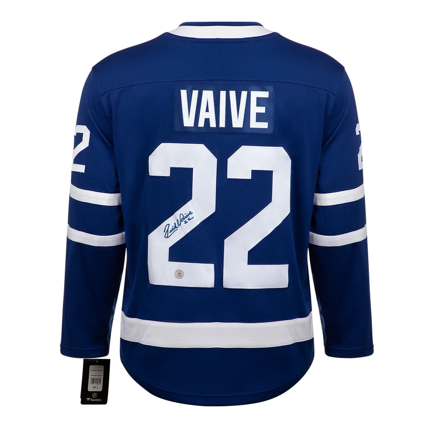 Rick Vaive Autographed Toronto Maple Leafs Blue Fanatics Breakaway Jersey Rick Vaive Jersey blue-breakaway, Toronto Maple Leafs, supplier stock photo