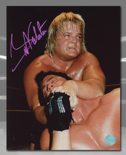 Greg Valentine Autographed Wrestling 8x10 Photo Greg Valentine Photo 8x10-wrestling, supplier stock photo