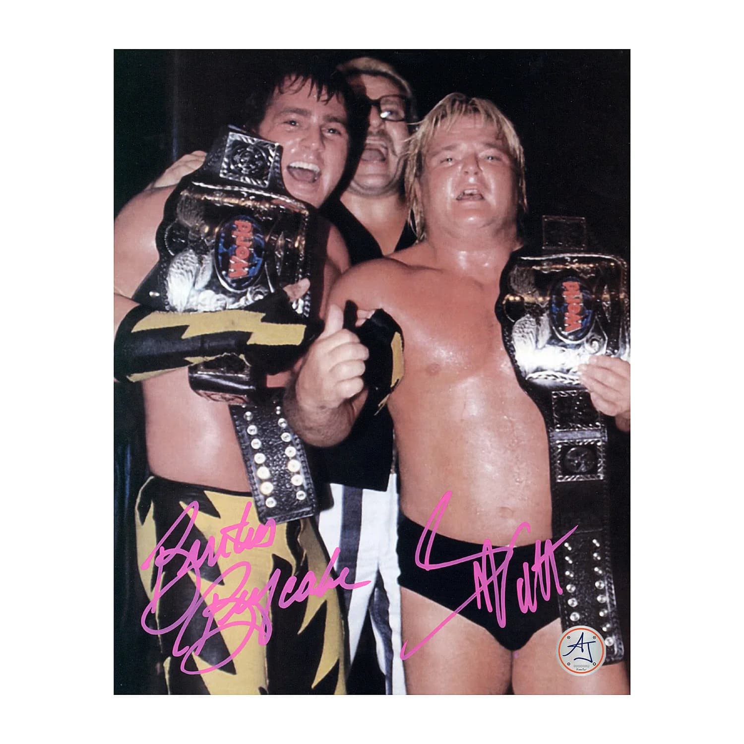 Greg Valentine Dual Signed Wrestling 8x10 Photo Greg Valentine Photo 8x10-dual-wrestling, supplier stock photo