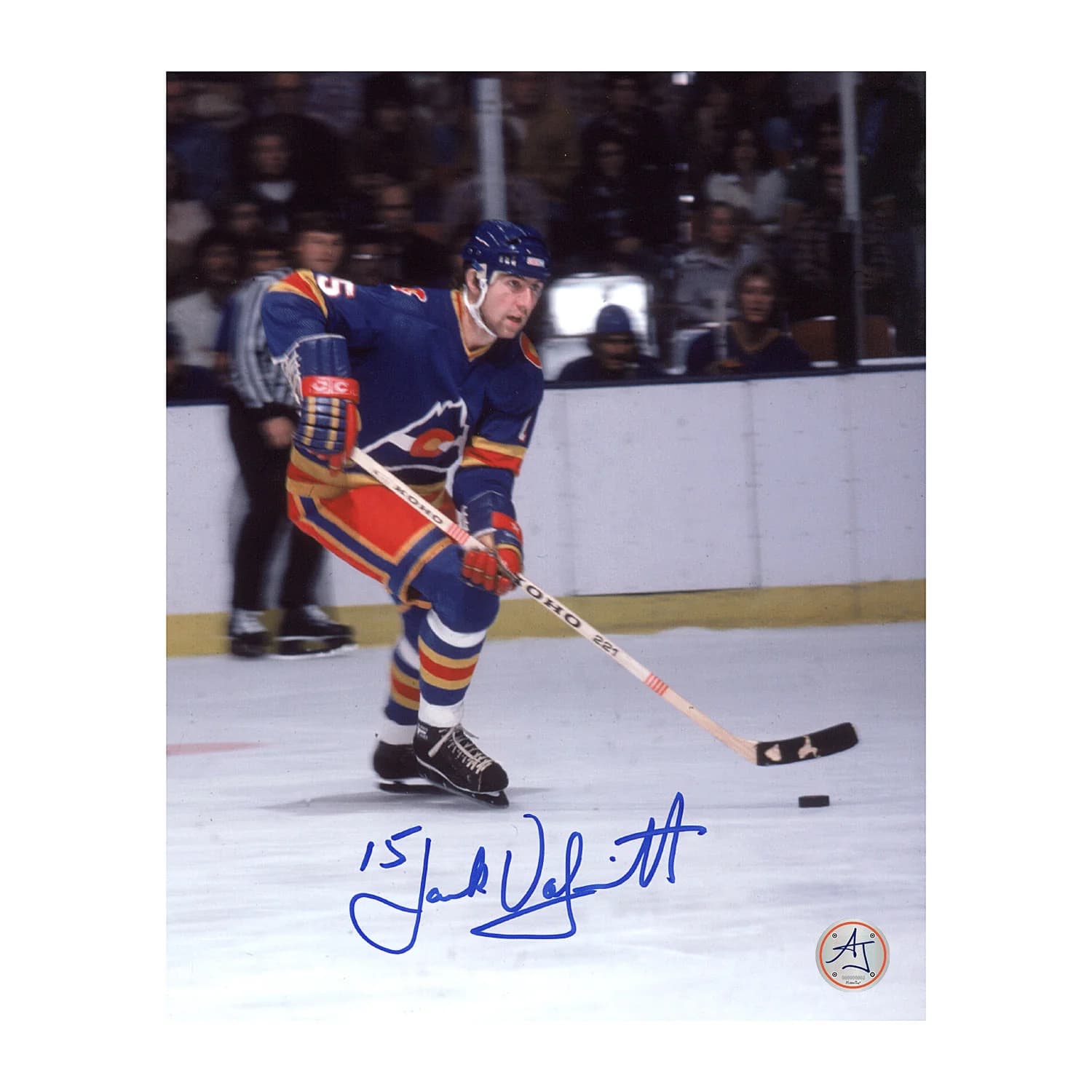 Jack Valiquette Autographed Colorado Rockies Hockey 8x10 Photo Jack Valiquette Photo 8x10-colorado-rockies-hockey, supplier stock photo