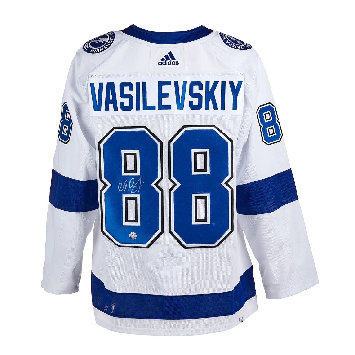 Andrei Vasilevskiy Signed Tampa Bay Lightning 2020 Stanley Cup adidas Jersey Andrei Vasilevskiy Jersey 2020-stanley-cup-adidas, Tampa Bay Lightning, supplier stock photo