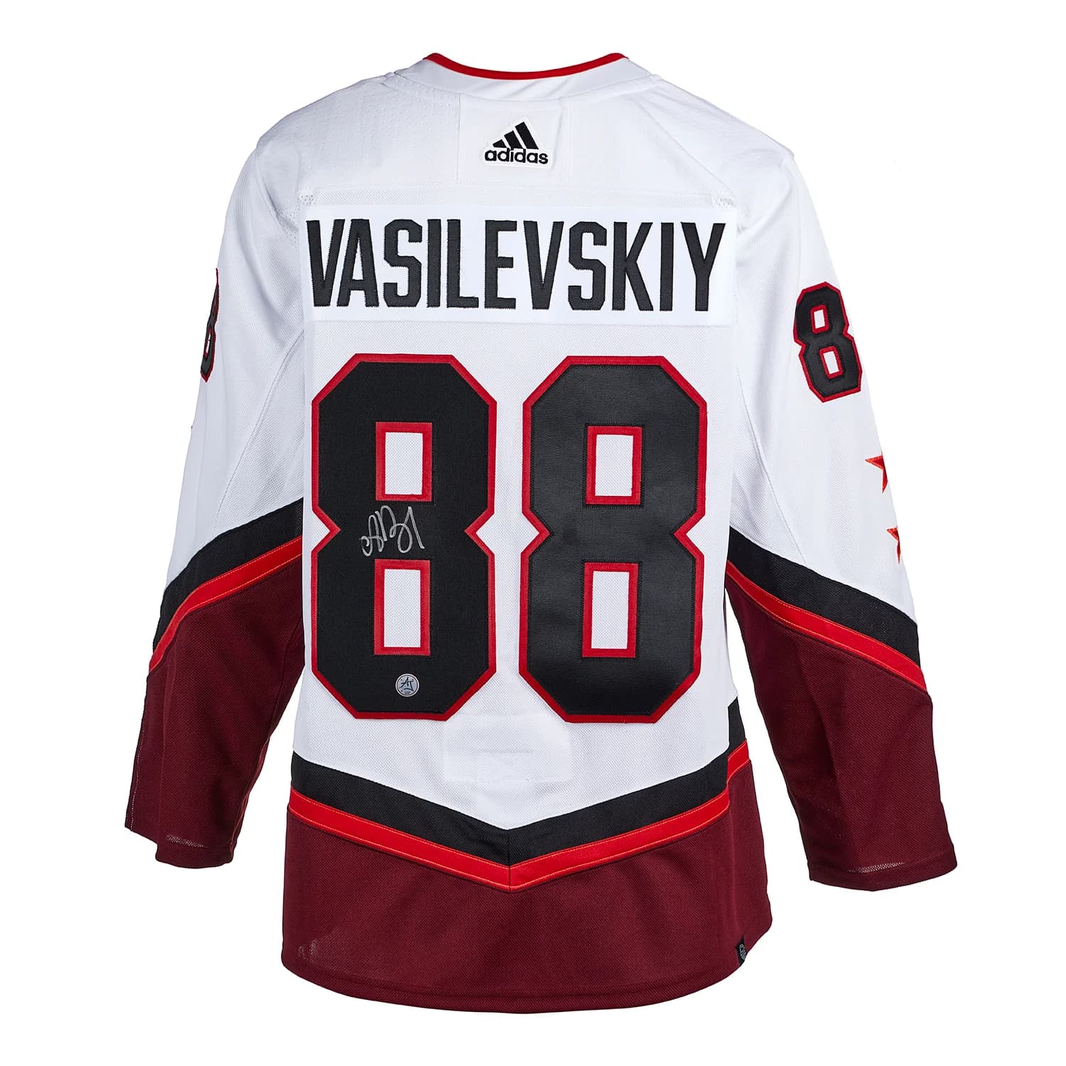 Andrei Vasilevskiy Signed 2022 NHL All-Star Game adidas Jersey Andrei Vasilevskiy Jersey 2022-nhl-all-star-game-adidas, supplier stock photo