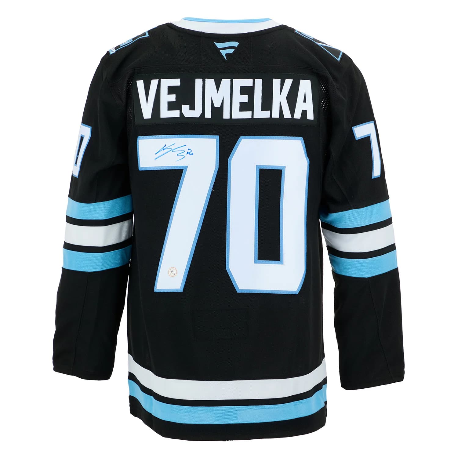 Karel Vejmelka Autographed Utah Mammoth Fanatics Premium Jersey Karel Vejmelka Jersey utah-mammoth-premium, supplier stock photo