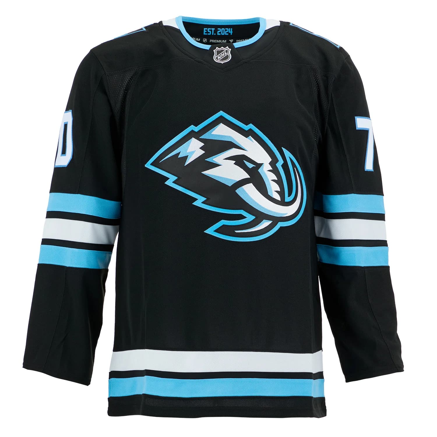 Karel Vejmelka Autographed Utah Mammoth Fanatics Premium Jersey Karel Vejmelka Jersey utah-mammoth-premium, view 2, supplier stock photo