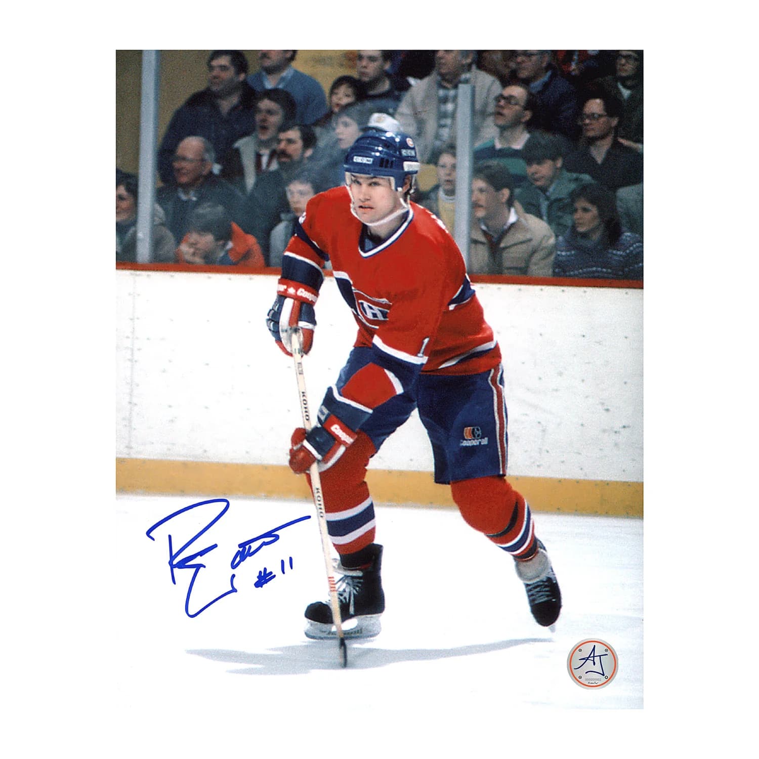 Ryan Walter Autographed Montreal Canadiens Hockey 8x10 Photo Ryan Walter Photo 8x10-hockey, Montreal Canadiens, supplier stock photo