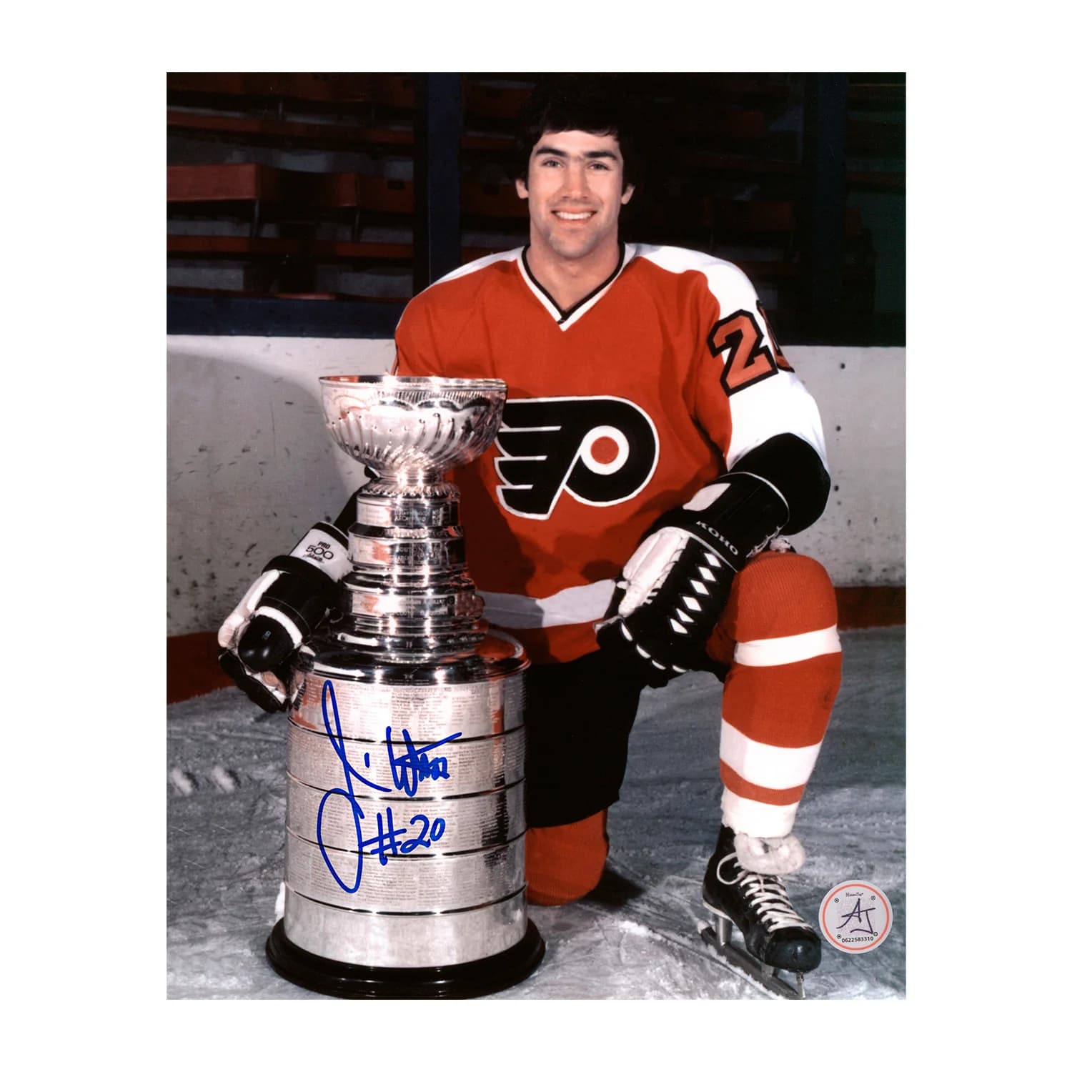 Jim Watson Autographed Philadelphia Flyers Stanley Cup 8x10 Photo Jim Watson Photo 8x10-stanley-cup, Philadelphia Flyers, supplier stock photo