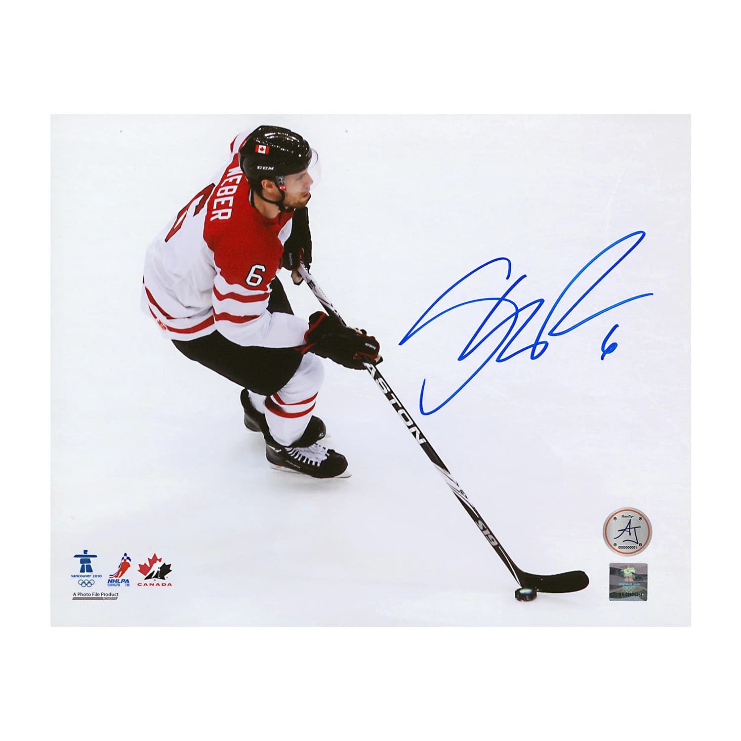 Shea Weber Signed Team Canada Olympic Hockey 8x10 Photo Shea Weber Photo 8x10-team-canada-olympic-hockey, supplier stock photo
