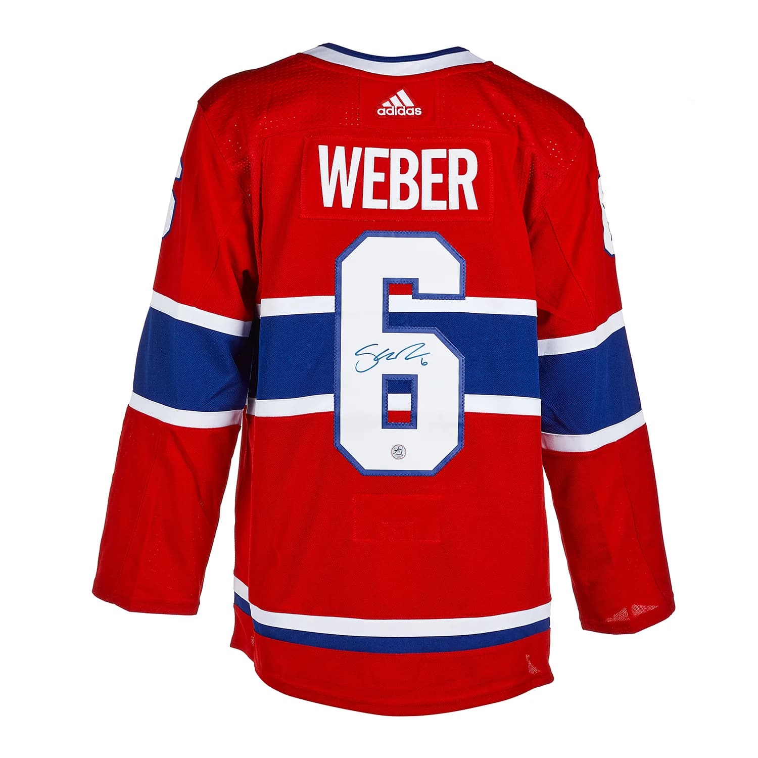 Shea Weber Autographed Montreal Canadiens adidas Jersey Shea Weber Jersey adidas, Montreal Canadiens, supplier stock photo