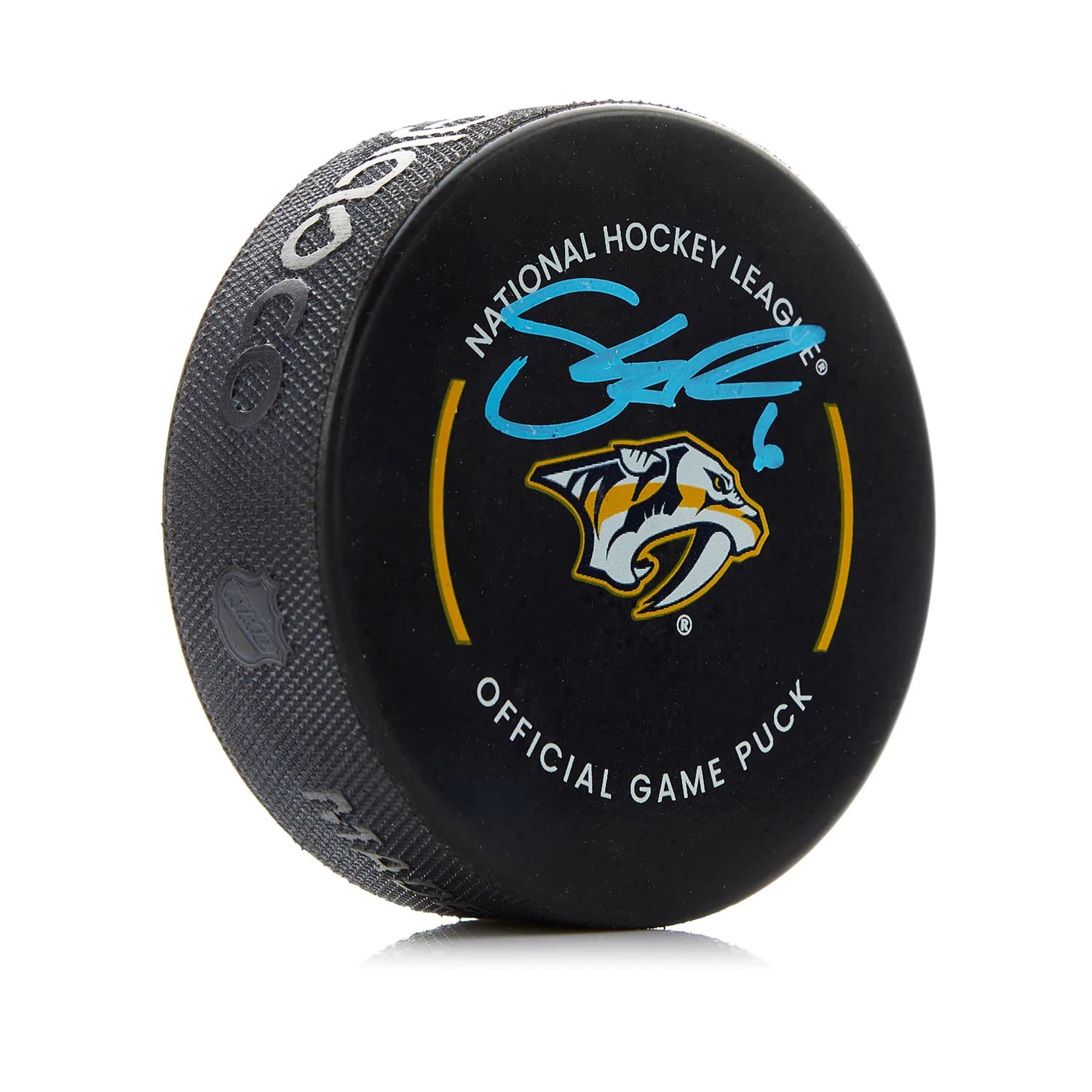 Shea Weber Signed Nashville Predators Official Game Puck Shea Weber Puck game, Nashville Predators, supplier stock photo
