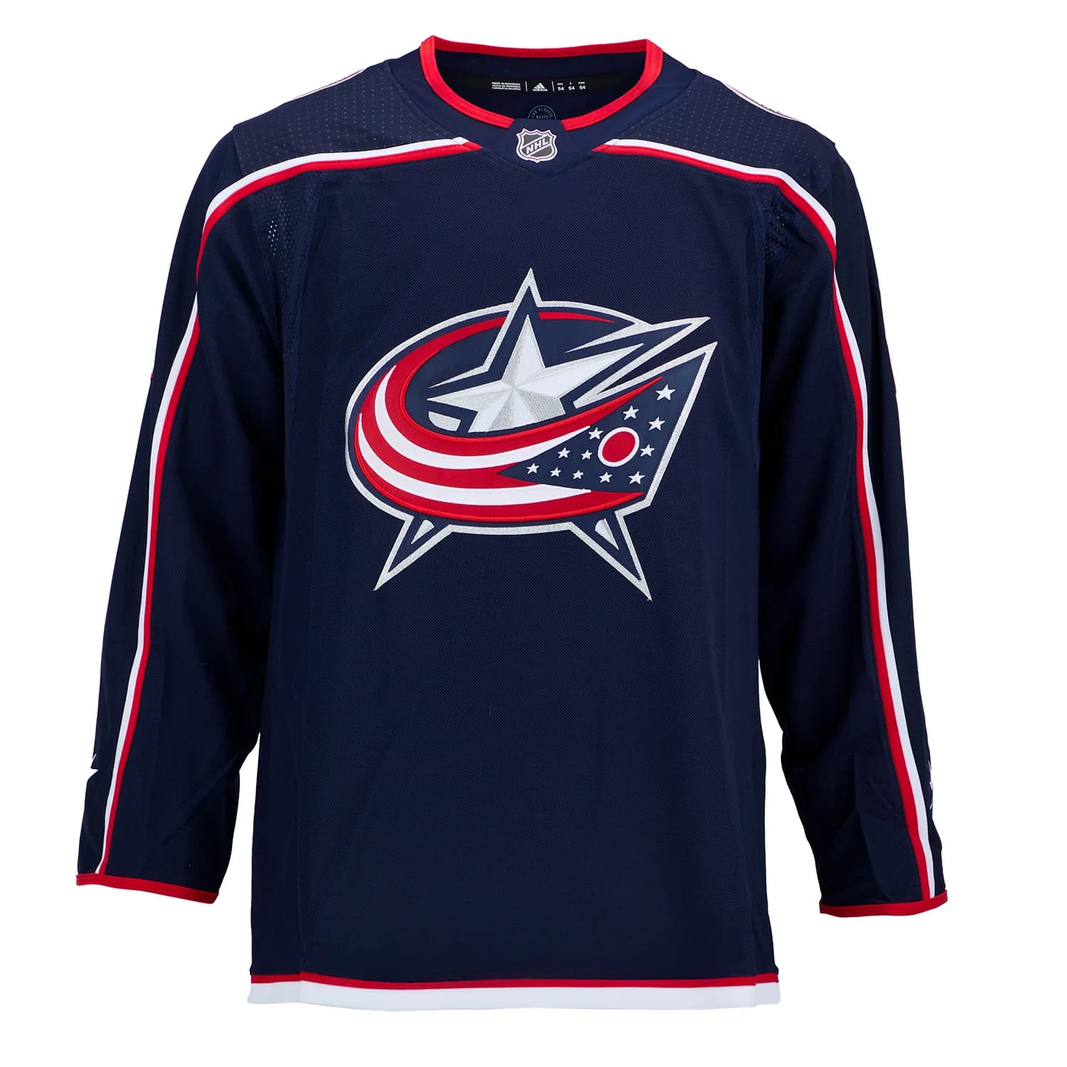 Zach Werenski Autographed Columbus Blue Jackets adidas Jersey Zach Werenski Jersey adidas, Columbus Blue Jackets, view 2, supplier stock photo