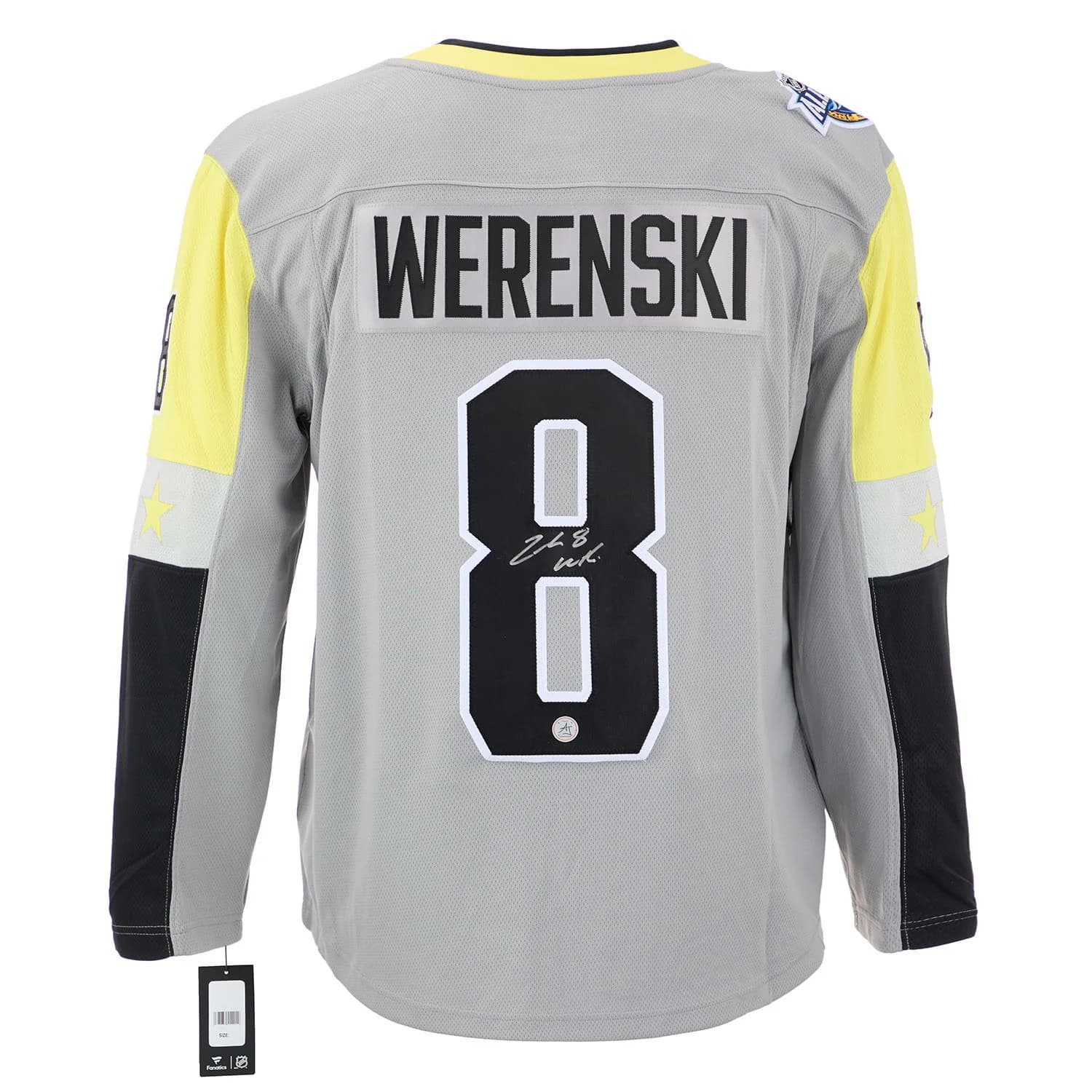 Zach Werenski Signed 2018 NHL All-Star Game Metro Fanatics Breakaway Jersey Zach Werenski Jersey 2018-nhl-all-star-game-metro, supplier stock photo